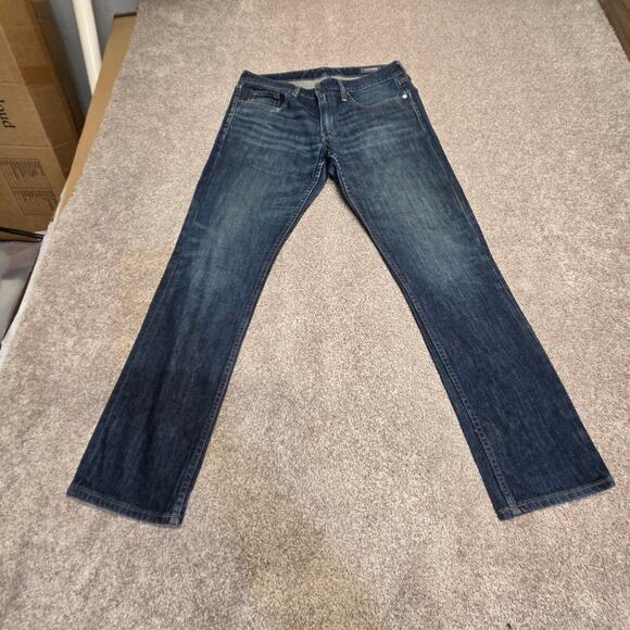 Premium classic timeless everyday Tailored Bonobos Slim Straight Jeans 31x30 - Picture 2 of 14